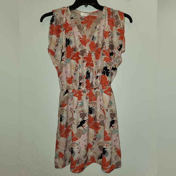 Parker Dresses & Skirts - Parker Silk Abstract/floral Print Dress